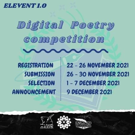 ELEVENT 1.0 Digital Poetry Competition, Procuring 6 Winners